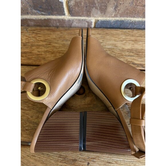 Calvin Klein Adria Tan Heeled Sandals Size 7 US - Picture 10 of 12